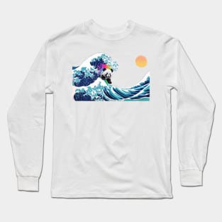 Panda Surf Long Sleeve T-Shirt